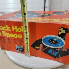 Vintage 1979 Schaper Black Hole In Space Game Toy 619 w/ Box Incomplete Tested T