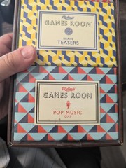 RIDLEY’S GAMES TRIVIA SET 3-in-1 Trivia Set MOVIE BUFF BRAIN TEASERS POP MUSIC