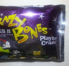 3 Lot GOGO’s CRAZY BONES “SERIES 2” RAREST SEALED FOIL PACK VERSION “THINGS”