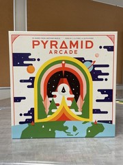Lightly Used Pyramid Arcade Board Game Looney Labs