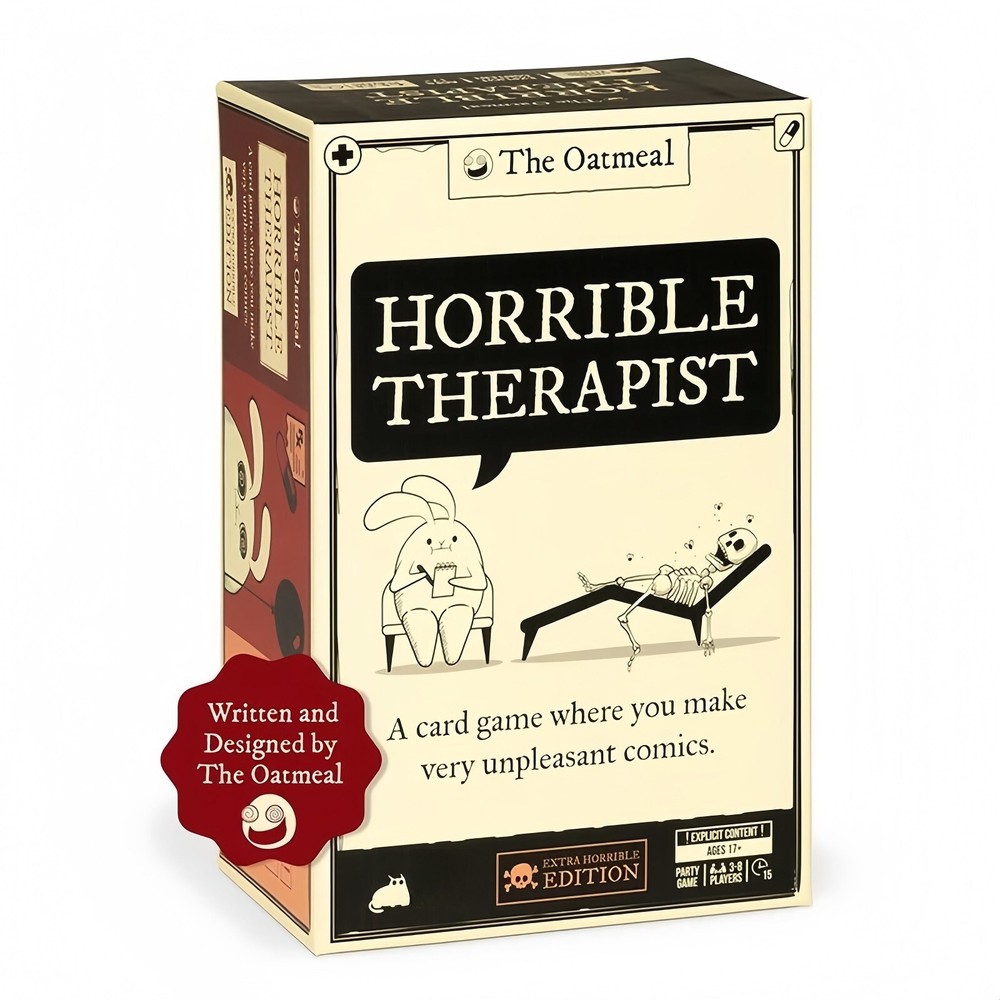 Horror Therapists: Extra Horror Edition 3-8 Players – Ages 17+ – Comic Building