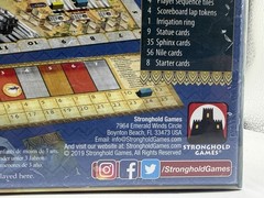 Egizia Shifting Sands Board Game Stronghold Games Strategy Sealed