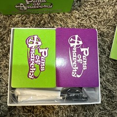Puns of Anarchy Pun Making Party Game Charty Party 2020 New Sealed