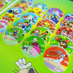 Looney Tunes Tazos (Complete 40/40) + Album (See the photos)