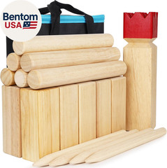 Kubb Game Set Backyard Game Set Outdoor Tossing Game Set with Carrying Bag