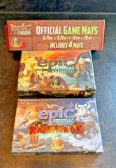 Tiny Epic Vikings Bundle: Base Game + Expansion + Playmats All complete pieces