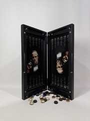 The Godfather Backgammon Board – Handmade Ash Wood & Glass Set, Luxury Gift