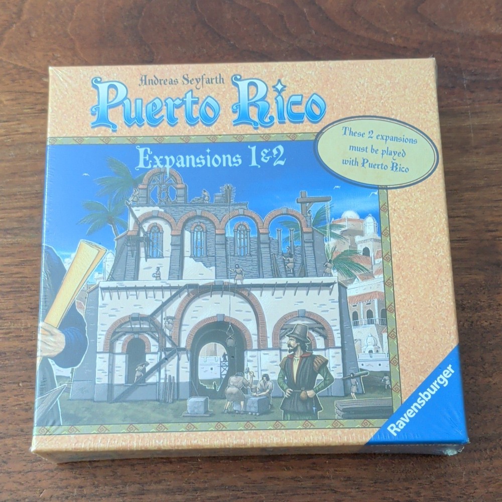 Ravensburger Puerto Rico Expansions 1&2 Extension Pack Board Game 2P 13+