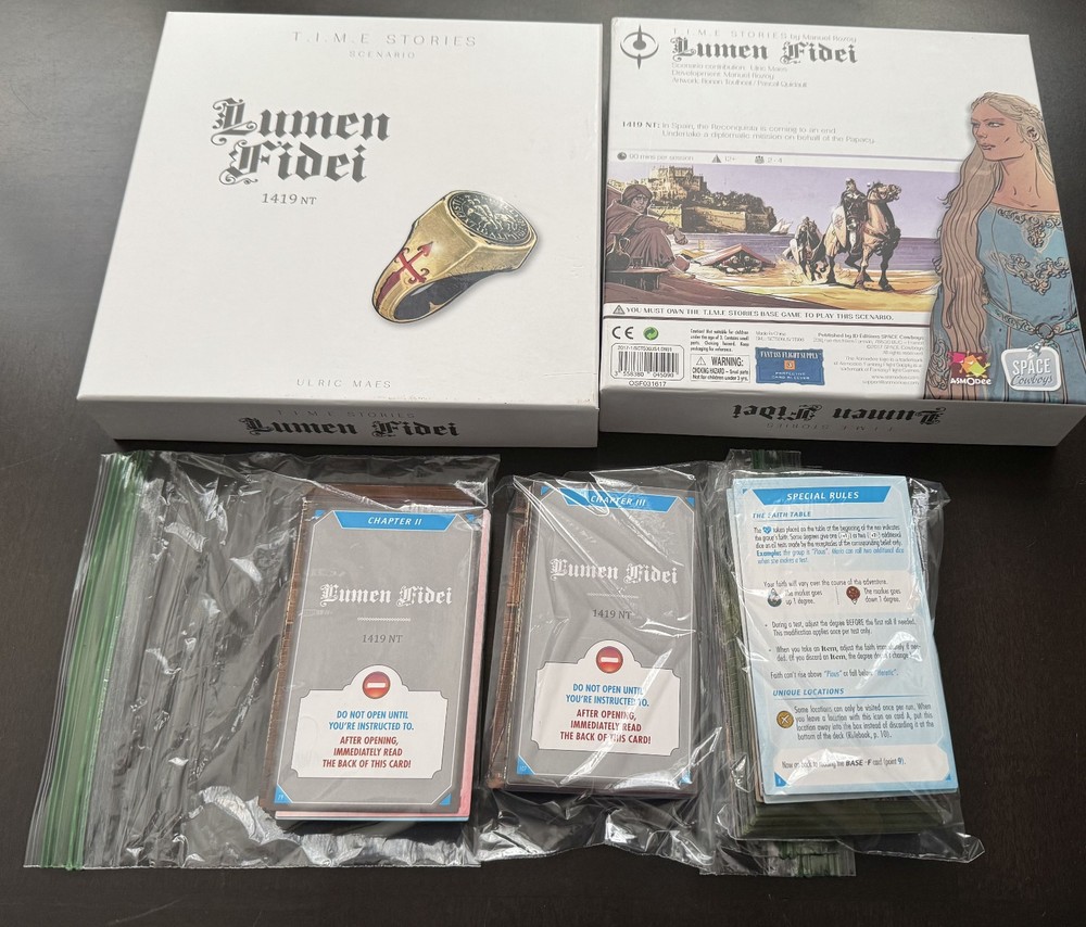 T.I.M.E Stories Lumen Fidei 1419NT Scenario Space Cowboys time