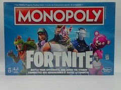 MONOPOLY Fortnite Edition Board Game 27 Character Outfits Ages 13+ 2-7 Players