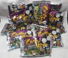 Lot of 36 ORIGINAL GoGo’s CRAZY BONES SEALED FOIL PACKS “SPORTS” VERSION..