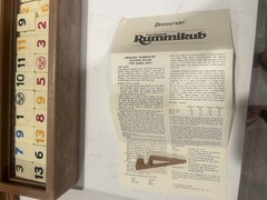 DELUXE RUMMIKUB Tile Game 100% COMPLETE 1980 PRESSMAN TOY CORP EX mahjong vtg