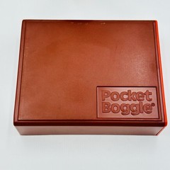 Vintage 1980 Parker Brothers Pocket Boggle Travel Slide Box Game Complete