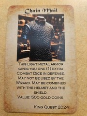 Custom HeroQuest Compatible Equipment Cards (16) – Fan-Made Replacements – New