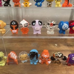 Crazy Bones Lot Of 70 Mixed Figures Condition varies Ships Fast!