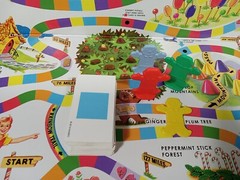 Candy Land Board Game 65th Anniversary Edition Retro The Yellow Man Is Broken
