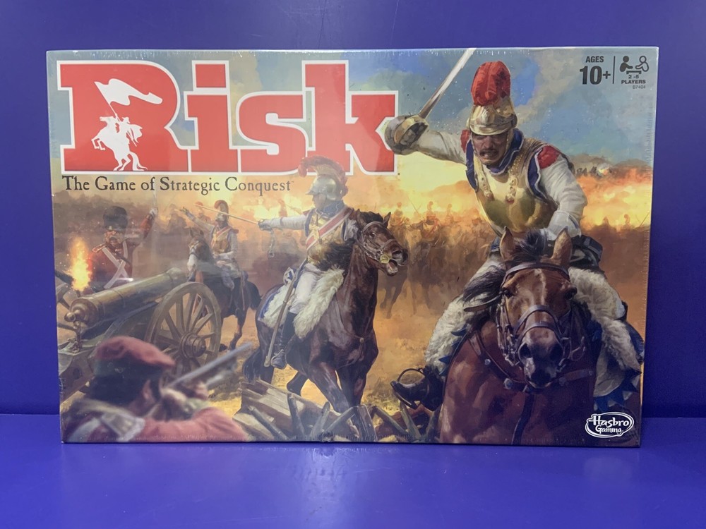 Risk ~ The Game of Strategic Conquest. Ages 10+ ©️2015 Hasbro NEW/SEALED
