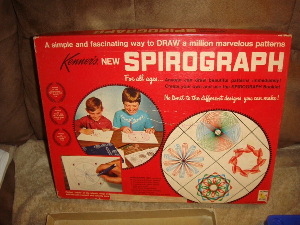 Vintage Kenner’s 1967 Spirograph Set