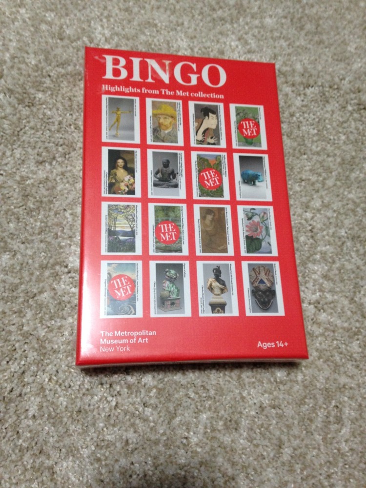 BINGO HIGHLIGHTS FROM THE MET COLLECTION NEW THE METROPOLITAN MUSEUM OF ART