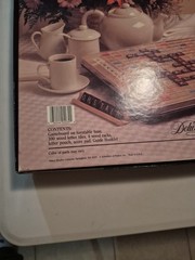 Vintage 1989 Milton Bradley 4034 Scrabble Deluxe Edition Board Game