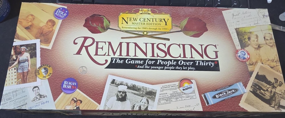 NEW CENTURY MASTER EDITION REMINISCING THE GAME FOR PEOPLE OVER 30 1998