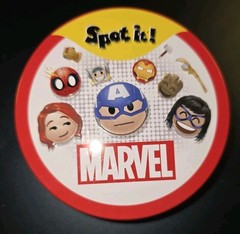 Spot It! – Marvel (P243) by Dobble Game; 2-8 players Ages 6 and up
