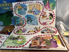 Cinderella Board Game – Storybook Fairytale Cadaco – Complete Not Disney