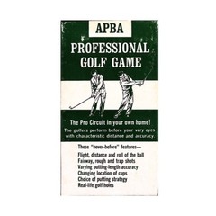 APBA APBA Golf Card Sets Golf (Complete Season Cards 1962 w/Box Set) No Box VG+