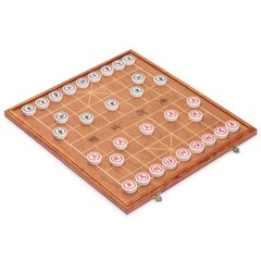 Yellow Mountain Imports Chinese Chess (Xiangqi) Set with Folding Rosewood Veneer