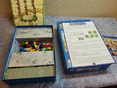 Carcassonne Board Game Rio Grande Games, Pre-owned, Complete