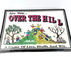 VTG “Are you…OVER THE HILL” Board Game 1986 New in Box Plastic 2-8 Players