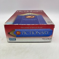 VINTAGE Pictionary COMPLETE Mattel 2005 Classic Drawing Board Game