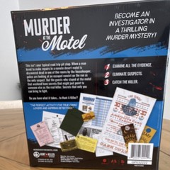 Hunt A Killer Murder at The Motel Board Game Crime Theme Immersive Experience