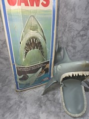 Vintage. Game Of Jaws. Ideal Toy Comp. 1975. Shark & Box Only. Read