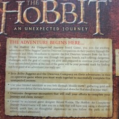 Cryptozoic THE HOBBIT AN UNEXPECTED JOURNEY Board Game – Epic Middle-Earth