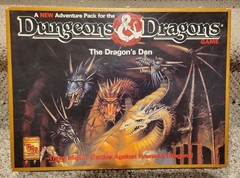 Dungeons & Dragons Game THE DRAGON’S DEN Adventure Pack TSR 1992 COMPLETE