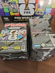 Monopoly Panini: Prizm FIFA World Cup Board Game (2026)- 2 BOOSTER BOX INCLUDED