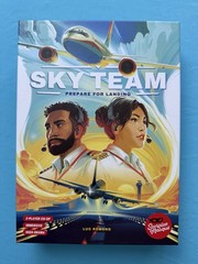 Sky Team Prepare For Landing Board Game by Luc Remond, 2023 Scorpion Masque 100%