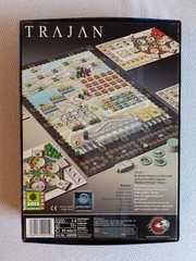 TRAJAN Ancient Rome Strategy Board Game Stefan Feld 2013 New Open Box COMPLETE