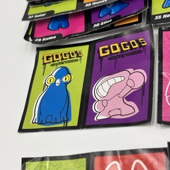Amazing Graphics Stickers – European Turkey release Urban Toys Gogos Crazy Bones