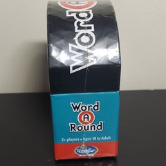 Word A Round: Race To Unravel The Word! Fast-Paced Card Game – Thinkfun 2012 NEW