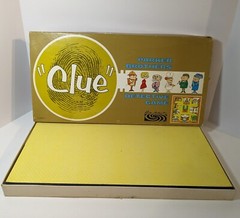 Vintage 1963 Clue Game by Parker Brothers, Complete with all Original Parts