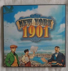New York 1901 Board Game Blue Orange City Scyscraper Family Building Strategy Co