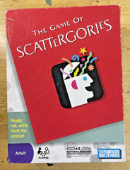 The Game of Scattergories (Parker Brothers) Board Game 2009 100% Complete