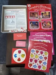 Strawberry Shortcake Game Basket Four Berry Fun Games By Parker Brothers