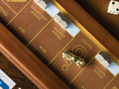 CLEARANCE – WS GAME Monopoly Luxury, Walnut Collector’s Set (US Edition)