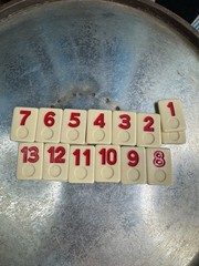 1999 Collector’s Rummy – O Game Tin Case 100% Complete #851 T Rummikub Cardinal