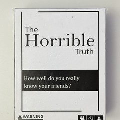 The Horrible Truth Card Game for Adults