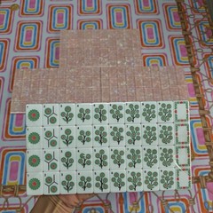 Pink Pearls Floral Mahjong Set Of Tiles American Mahjong Beautiful Oh My Line