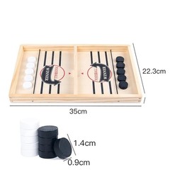 Fast Sling Puck Board Game Table Hockey Foosball Toys For Family Children*